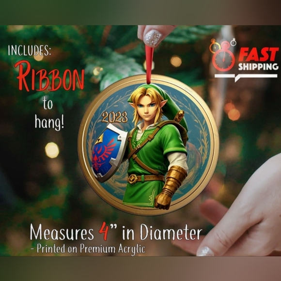 Personalized Gaming Ornament - Picture 3 of 3